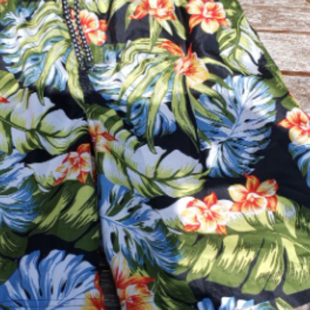 Ocean Pacific OP Hawaiian Swim Trunks L